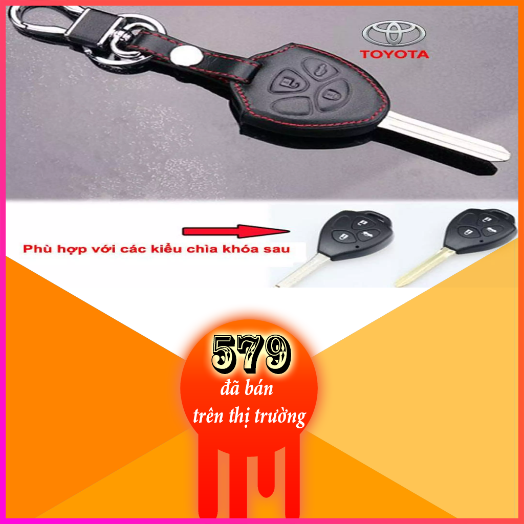 Bao da chìa khóa Toyota Innova