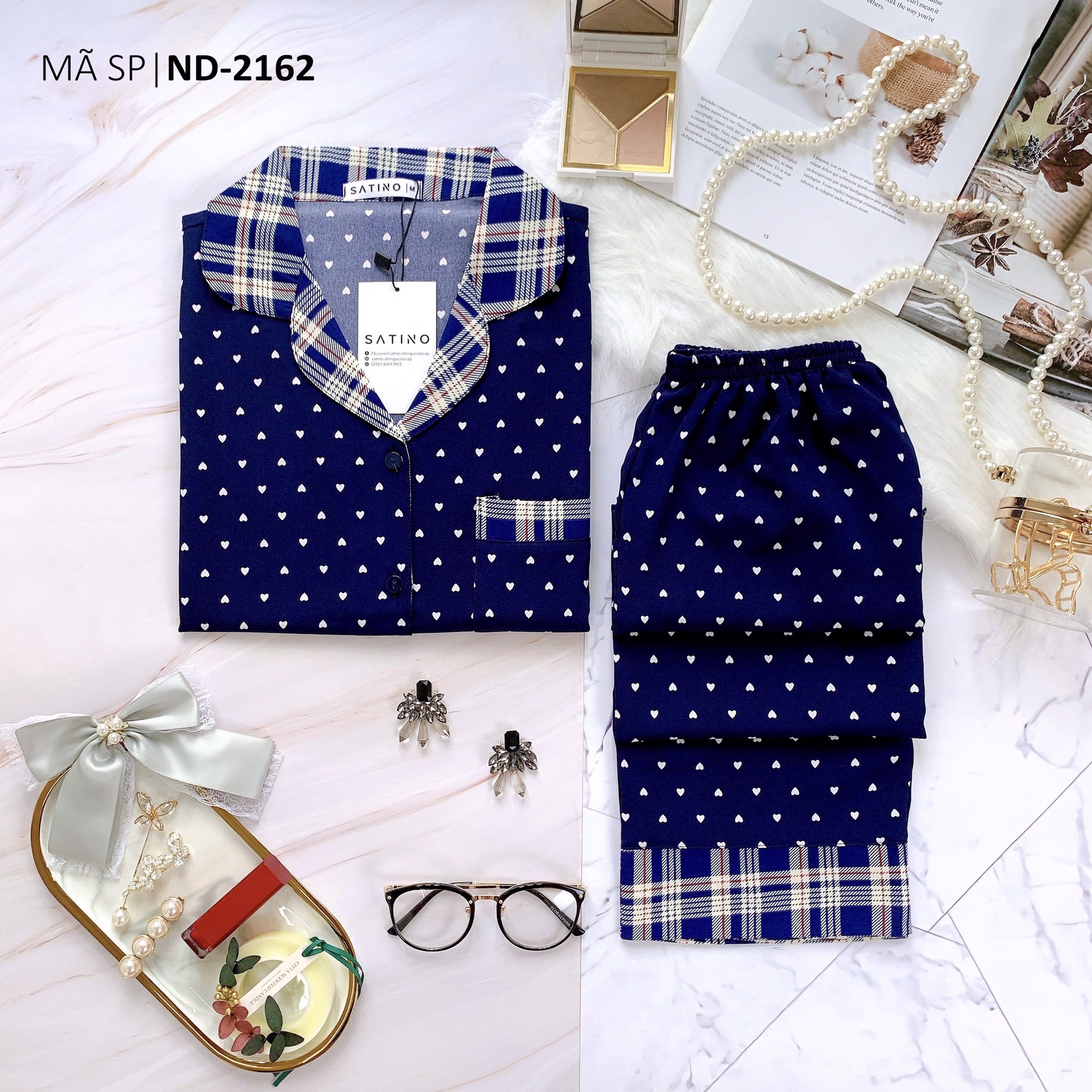 Pijama tnqd - lagom dark blue