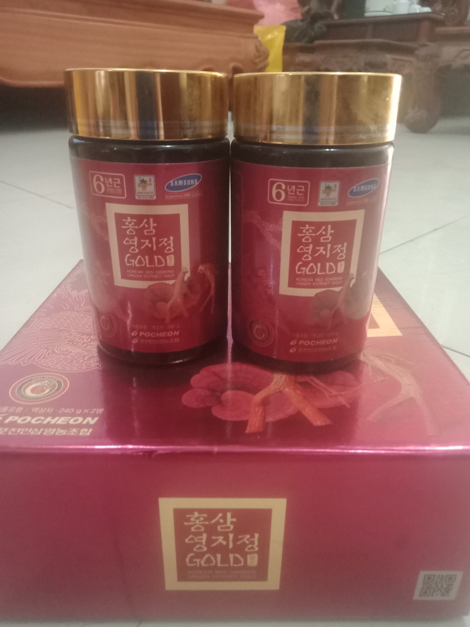 Cao hồng sâm linh chi pocheon, mỹ anh nhi shop