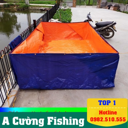 Bể bạt nuôi lươn, ốc ếch đủ kích thước, dài 3 cao 0,5 nuôi cá bột, ốc, lươn, cá cảnh, nòng nọc