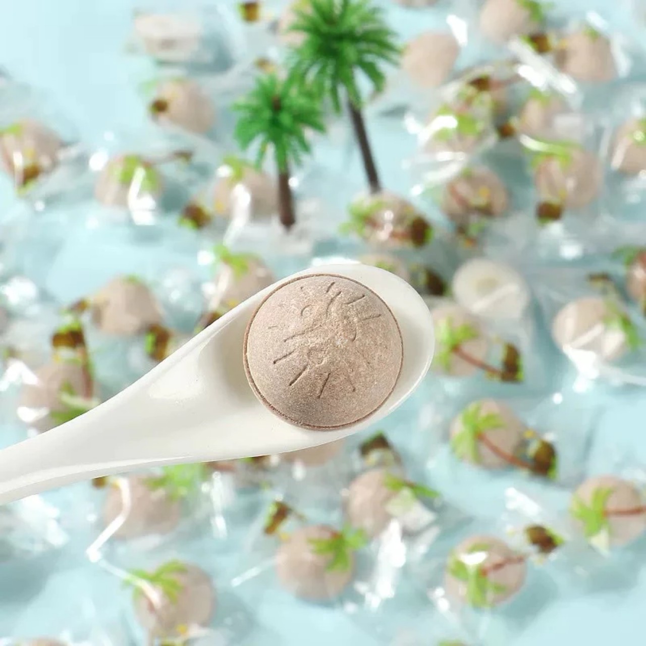 Hàng mới về 100g kẹo sữa dừa giòn kẹo dừa giòn Sakura thơm ngon béo ngậy ăn vặt đã nghiền