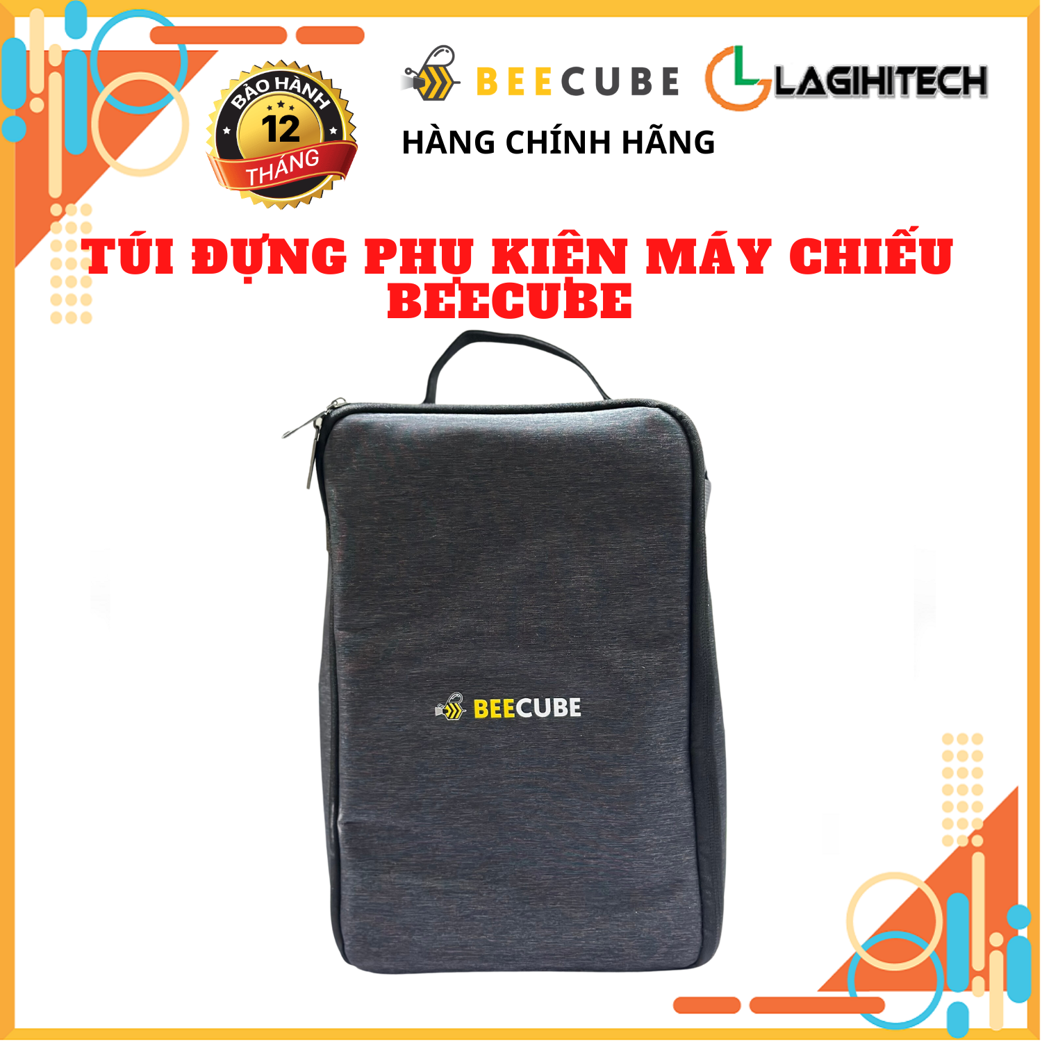Túi đựng máy chiếu Beecube Xtreme, X2, X1 - Đựng được các phụ kiện kèm theo
