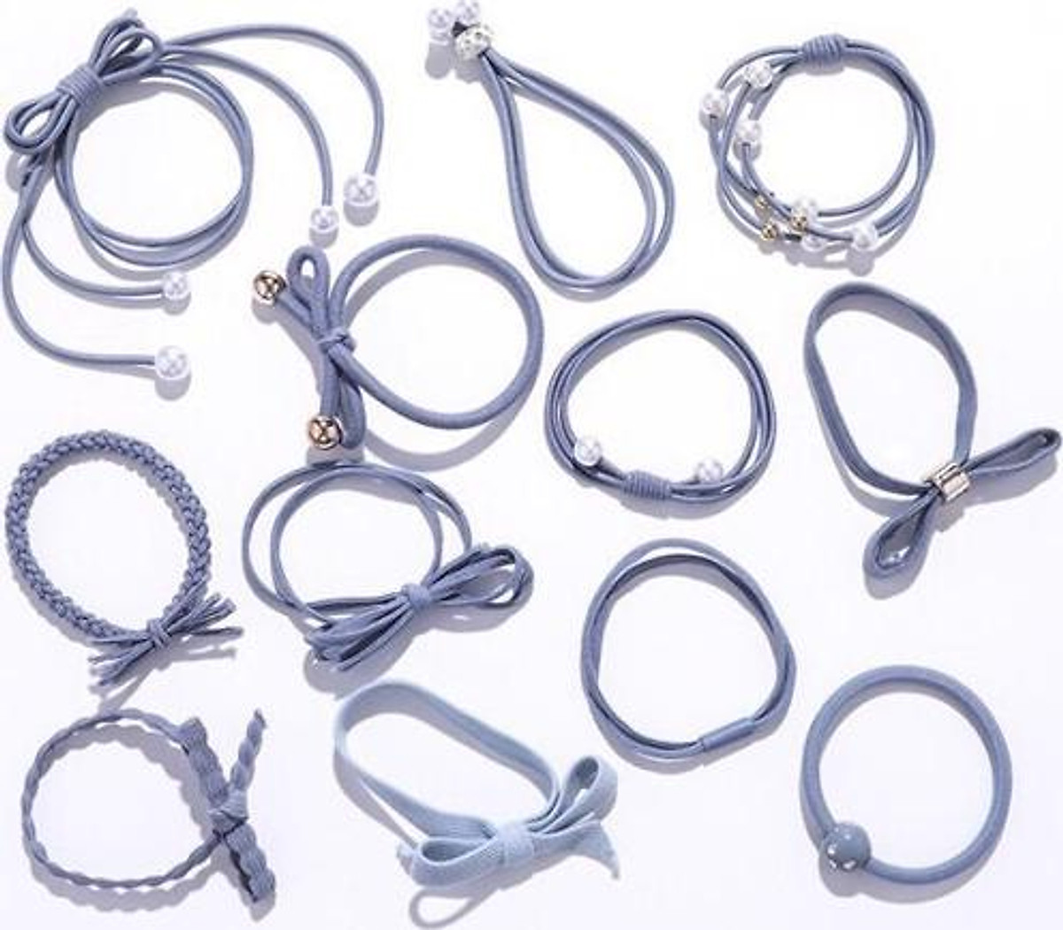 ⛔giadunghoalong⛔ hộp 12 chun buộc tóc nữ