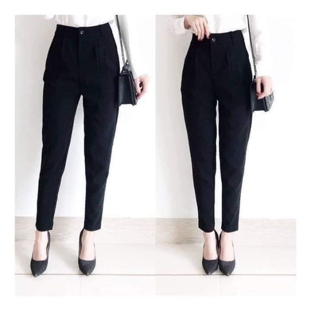 Quần baggy công sở gấu bằng - dáng đẹp - loại 1