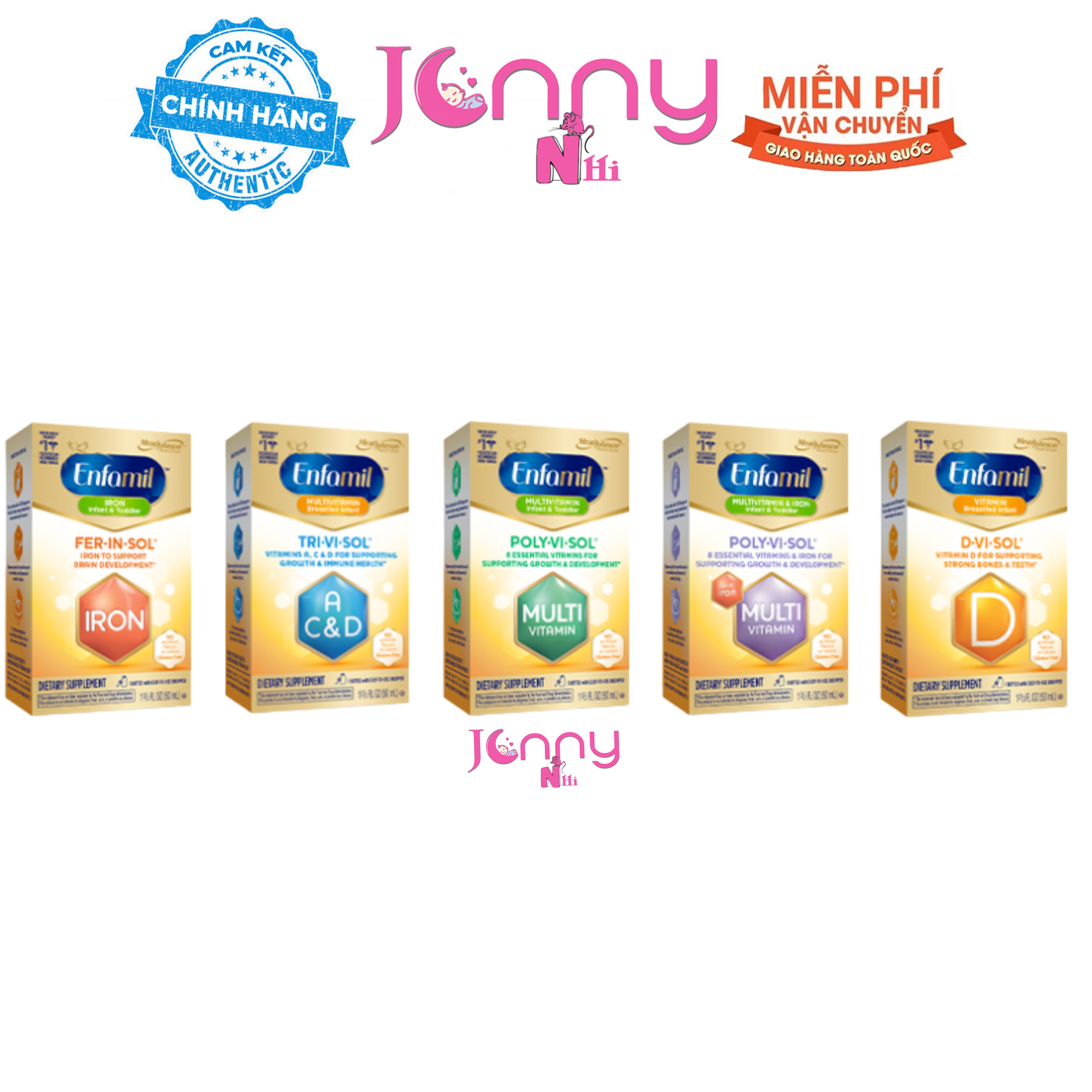 Vitamin tổng hợp Enfamil Polyvisol 50ml