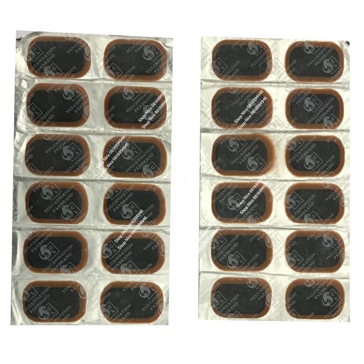 Miếng vá xăm xe máy, xe đạp, bộ sản phẩm 24 miếng vá kèm lọ keo vá