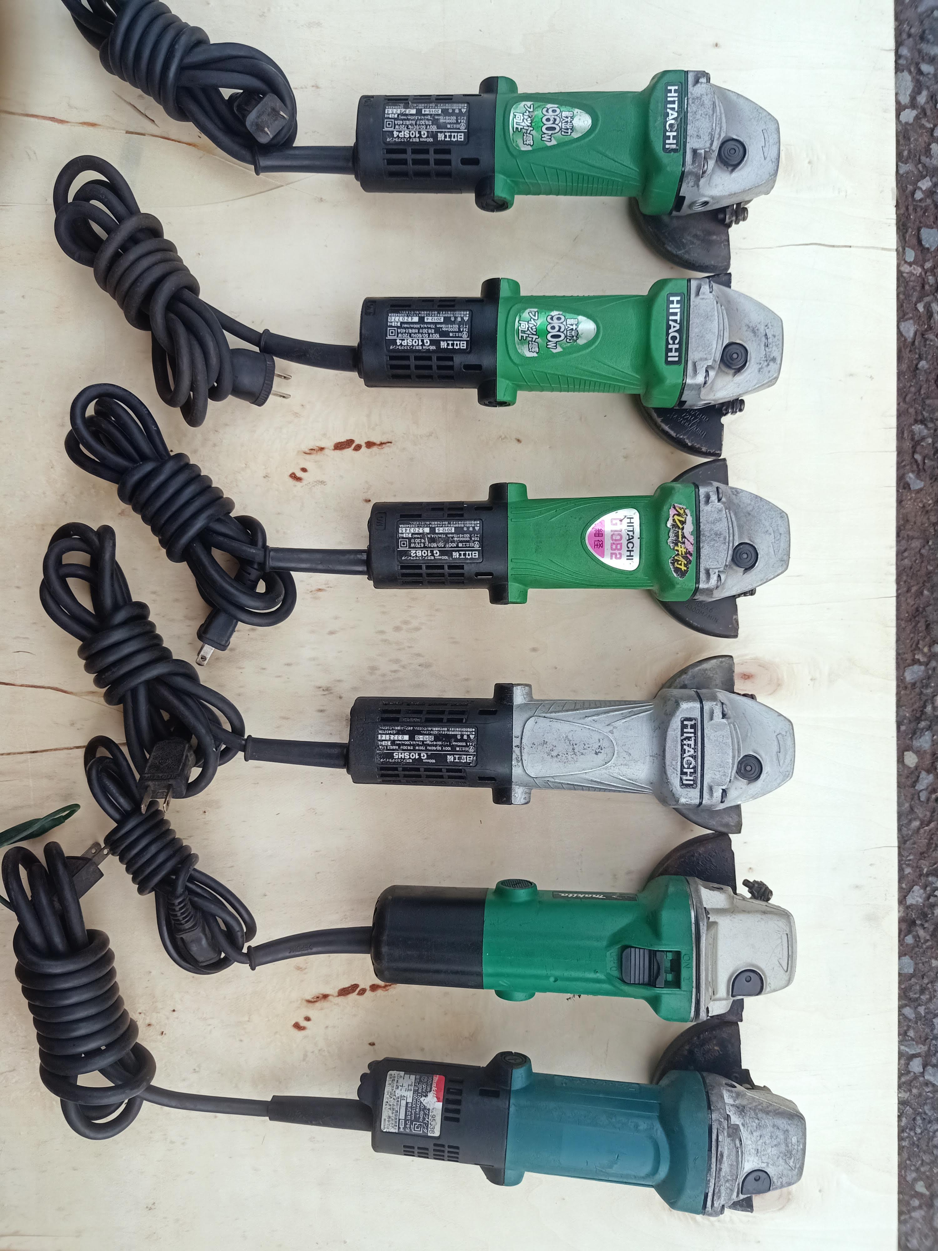 Máy mài góc nội địa nhật hitachi và makita - điện zin 100v - 110v