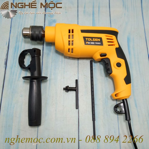 Máy khoan tolsen 13mm 850w