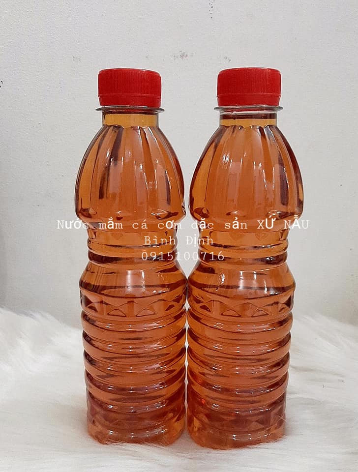 NƯỚC MẮM CÁ CƠM TRUYỀN THỐNG BÌNH ĐỊNH 450ML×2CHAI