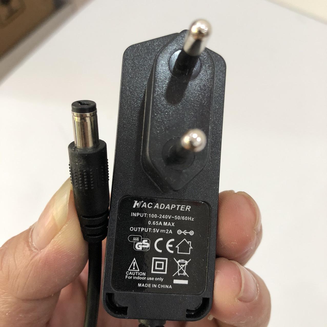 Dây nguồn ADAPTOR 5V-2A CHÂN TO