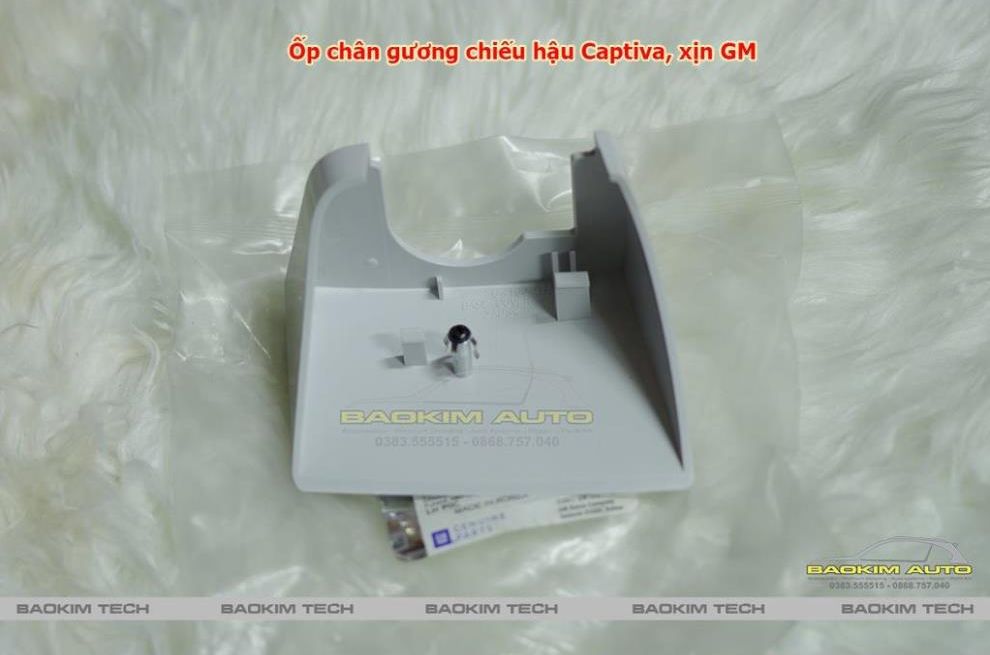 Ốp chân gương chiếu hậu Chevrolet Captiva, bên trái (LH), chính hãng GM