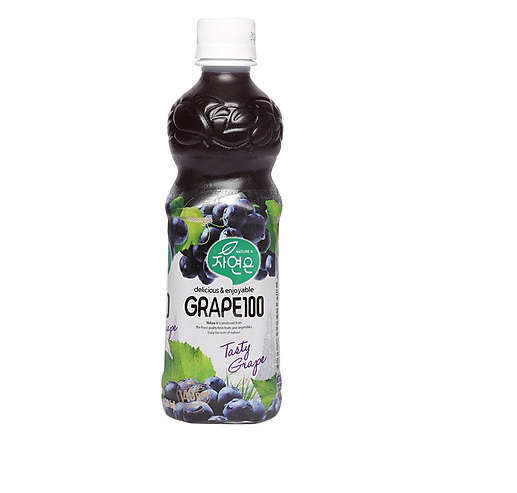 Nước ép nho woongjin hàn quốc 500ml - exp 24/10/2024