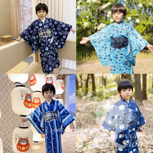 Bộ áo Kimono, Yukata cho bé trai