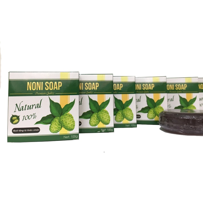 Combo 6 bánh xà bông trái nhàu Noni Soap