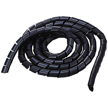 Ống xoắn chống rối dây điện (màu đen)