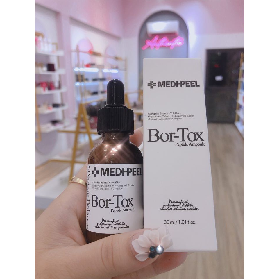 Tinh Chất Căng Bóng MEDI-PEEL Bortox Peptide Ampoule