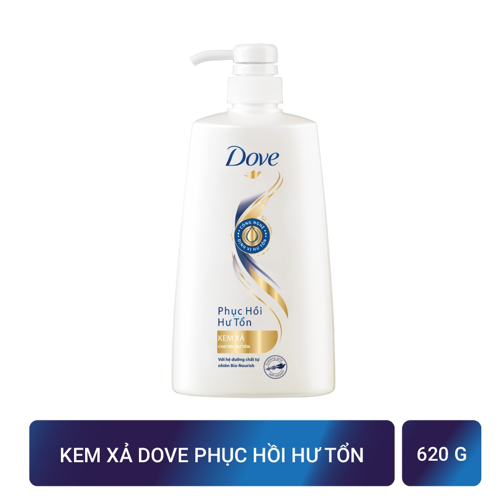 [HCM]Kem Xả Dove Phục Hồi Hư Tổn (620g)