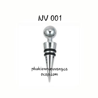 Nút đậy chai vang inox - nv 001