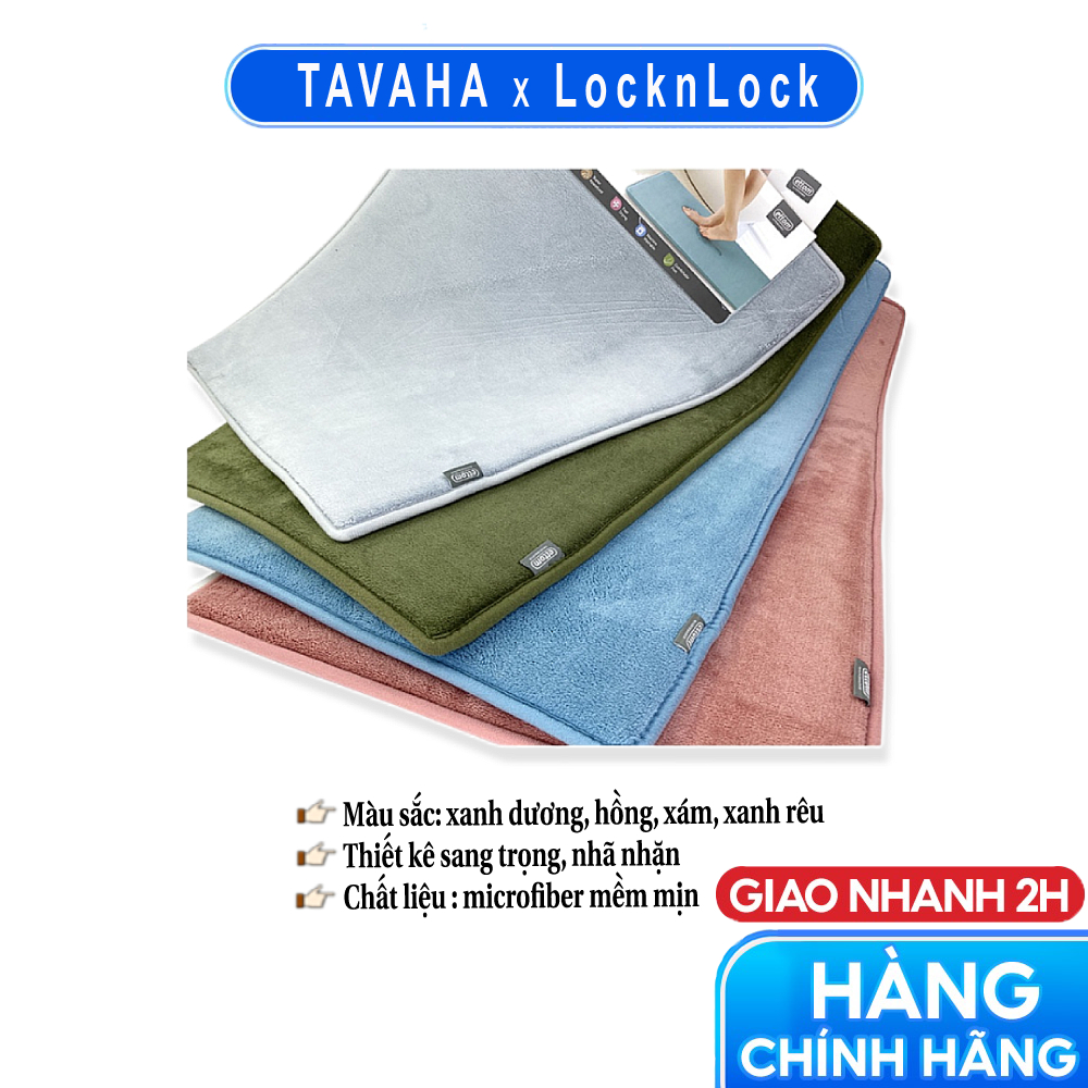 Thảm chùi chân Lock&Lock Memory Foam Basic MAT512, MAT513, MAT514
