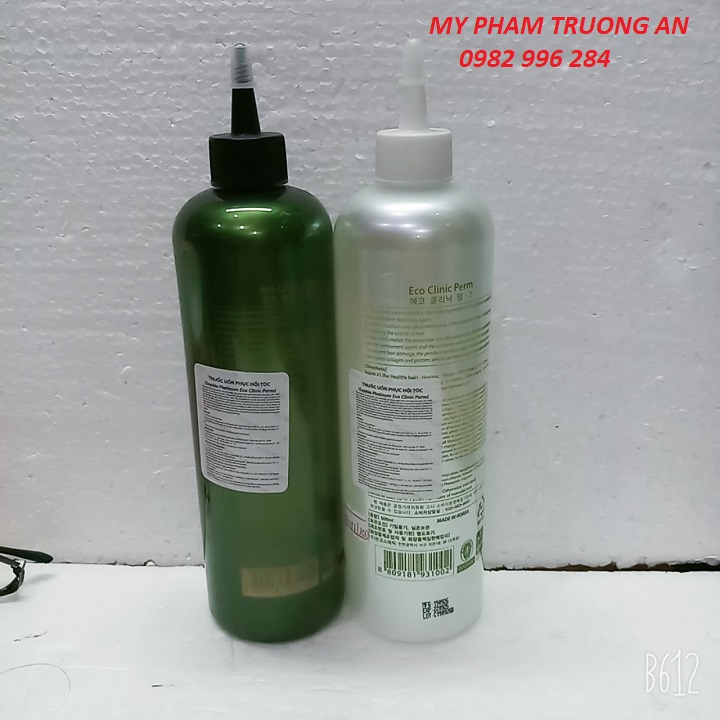 Thuốc uốn phục hồi tóc Eco Clinic Perm Sophia Platinum 500mlx2
