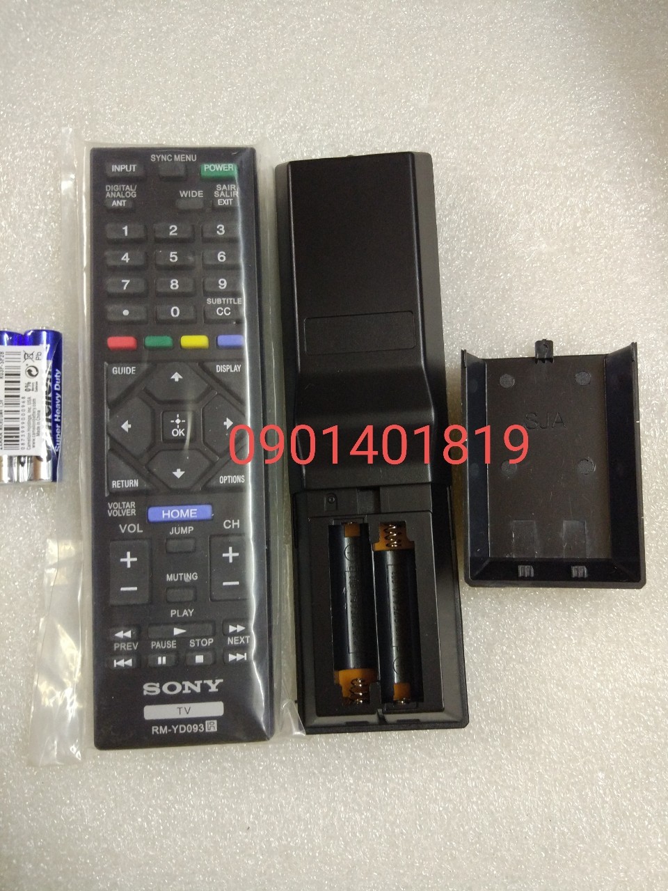 Điều khiển đầu tivi sony yd-093