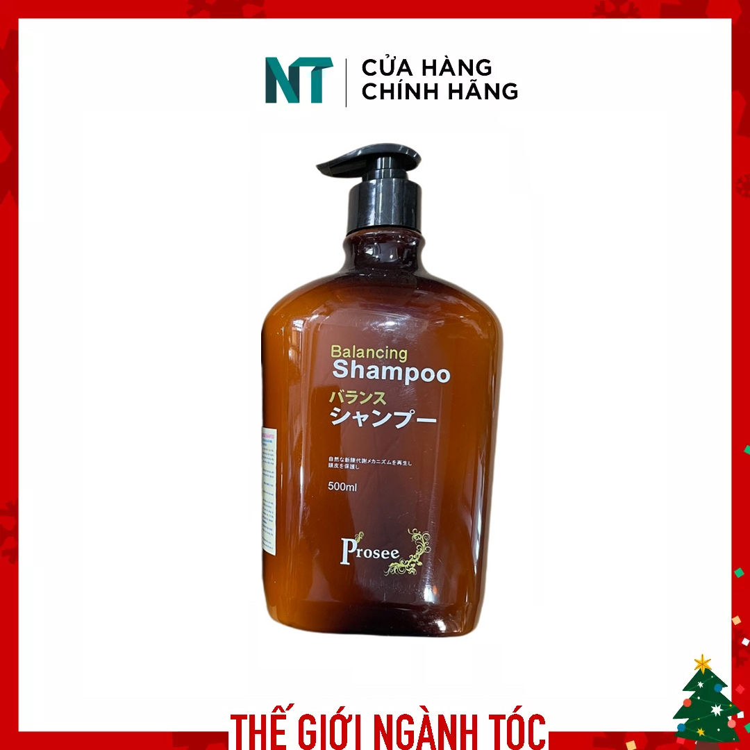 Dầu gội prosee balancing dành cho tóc gàu, dầu và gãy rụng 500ml