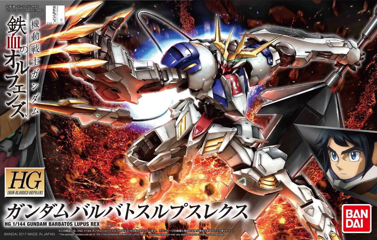Mô hình gundam hg ibo barbatos lupus rex bandai