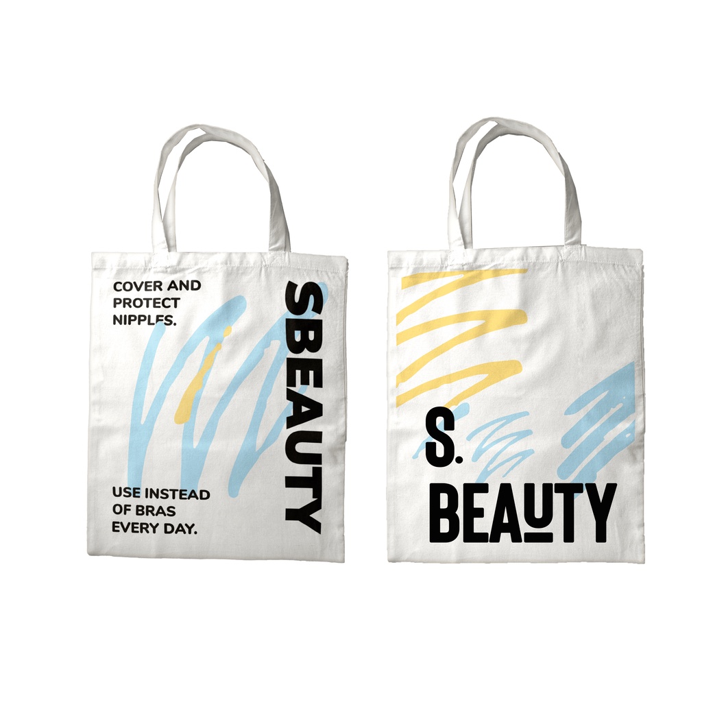 Túi tote đeo vai cao cấp sbeauty vải canvas