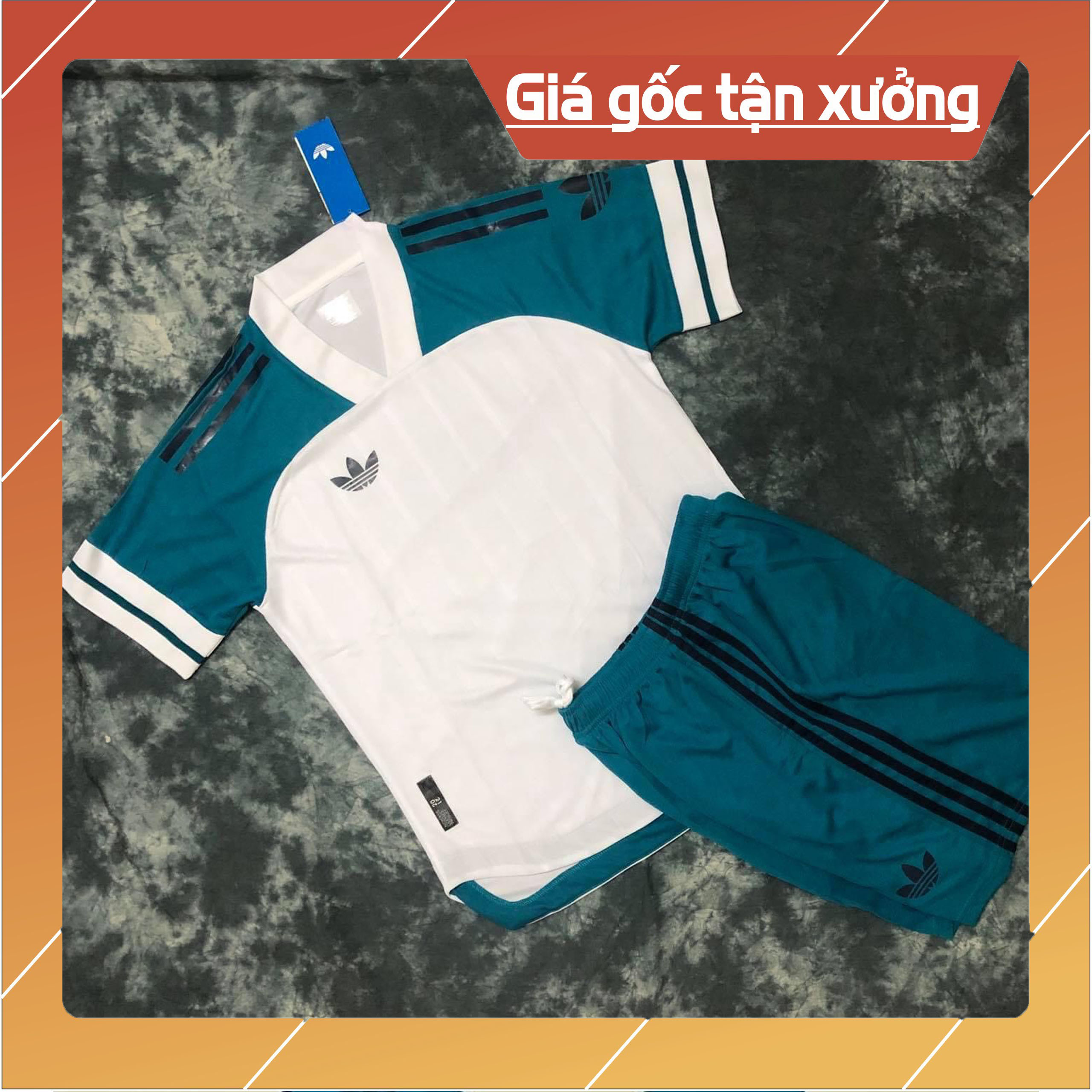 Quần áo bóng đá das ba lá đủ màu vải gai thái mới nhất - bộ áo đá bóng đẹp quần có túi