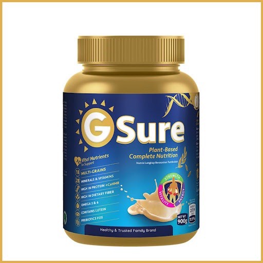 Bột ngũ cốc dinh dưỡng gsure goodmorning - hộp 900g, nhập khẩu malaysia