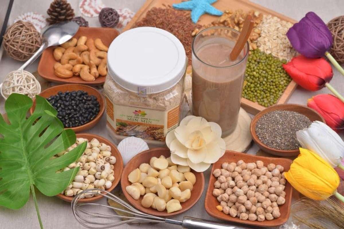 Ngũ cốc lợi sữa ngũ cốc min min