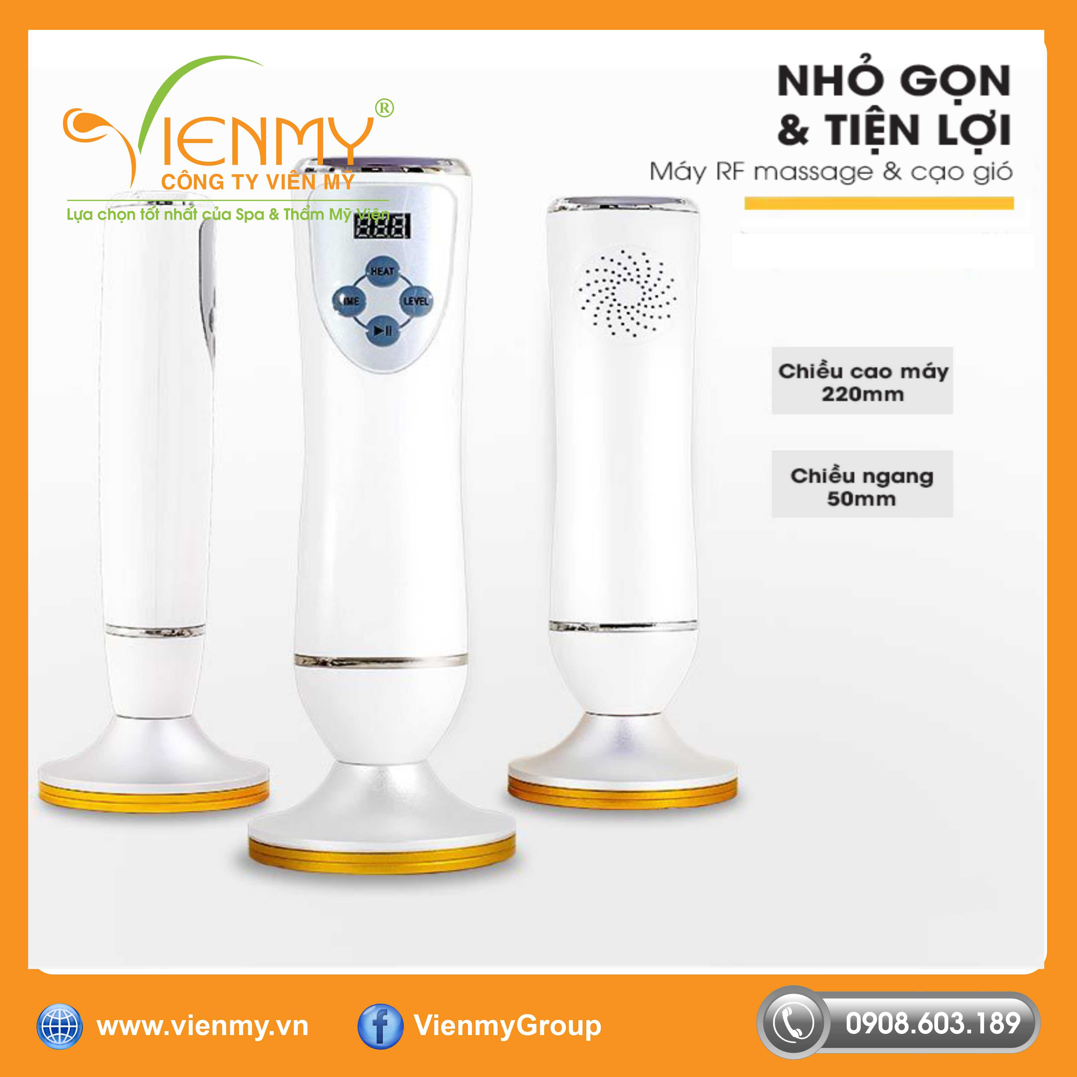 Thiết bị rf cạo gió chuyên dụng_spa & health