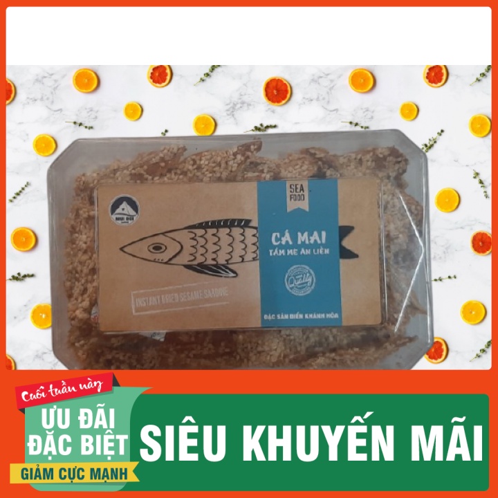 Khô cá mai tẩm mè
