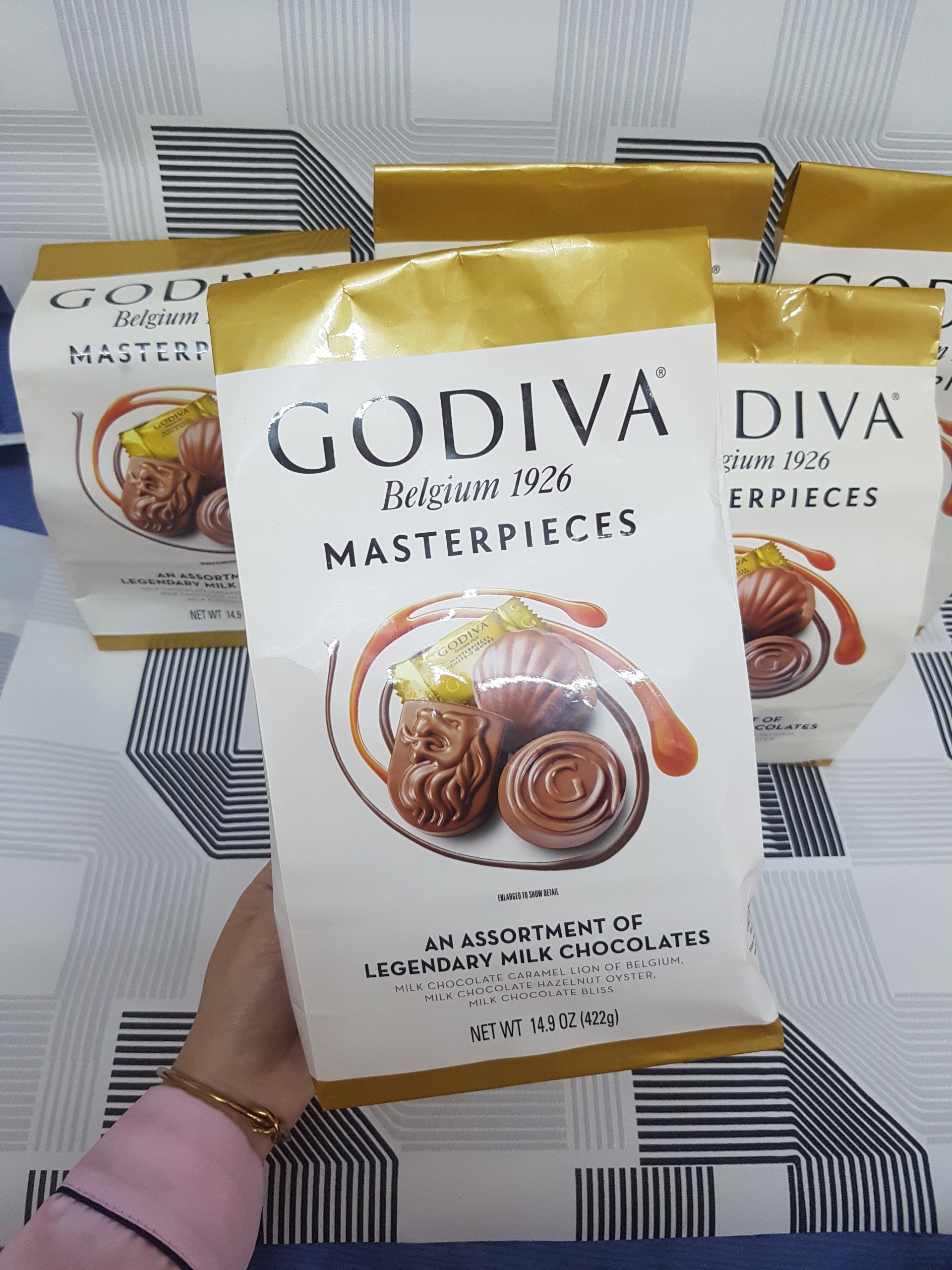 Socola godiva belgium 1926 masterpieces huyền thoại của bỉ 422gr