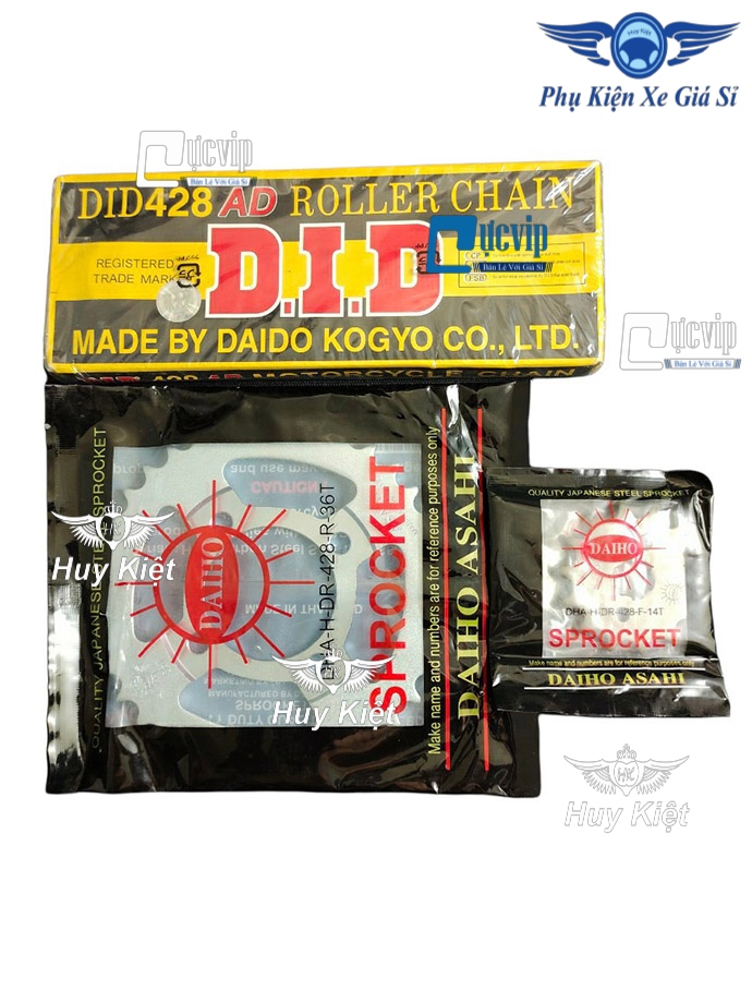 Bộ nhông sên dĩa future 1, wave đời cũ , dream, dream lùn, dream thái did asahi thailand ms4107