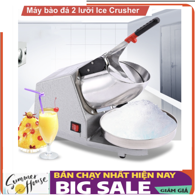 Máy bào đá 2 lưỡi 2 nắp ice crusher máy xay đá,máy bào đá tuyết,máy xay đá máy bào đá bằng tay siêu min tiện lợi,máy bào đá tuyết cho bé và cho cả nhà siêu mạnh,say đá tiện lợi,bh 12 tháng