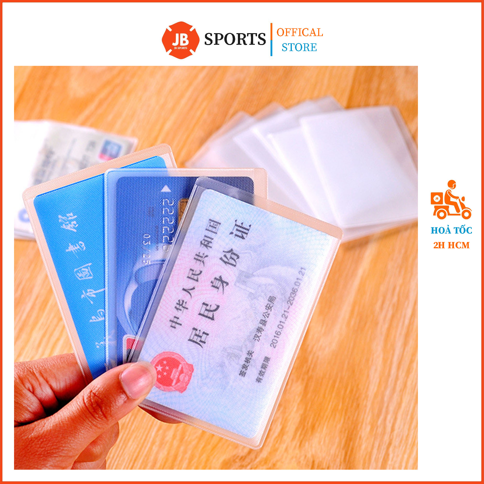 Vỏ bọc thẻ atm, cmnd/cccd, thẻ học sinh, bằng láy xe và các loại thẻ nhựa khác
