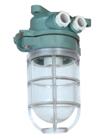 Đèn gắn hành lang/treo trần kín nước dùng cho tàu biển, model: DS7-2M E27 220V 60W (IMPA 792057) Haixing- China