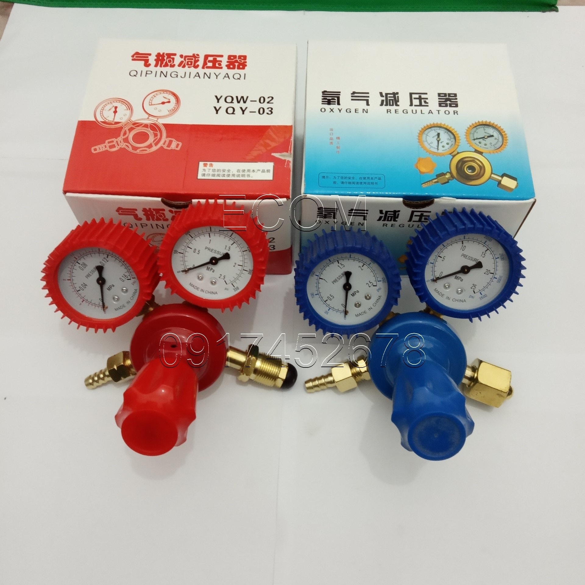 Đồng hồ gas và oxy dùng cho hàn cắt gió đá