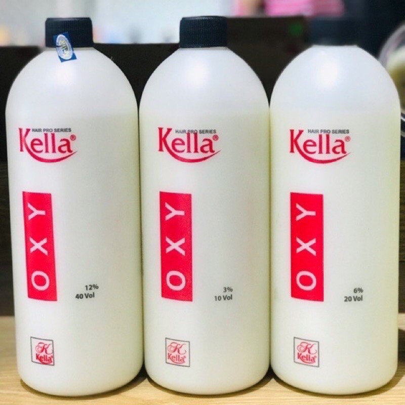 Oxy trợ nhuộm tóc siêu dưỡng không rát Kella 1000ml 😍FREESHIP 😍 hỗ trợ nhuộm bảo vệ tóc
