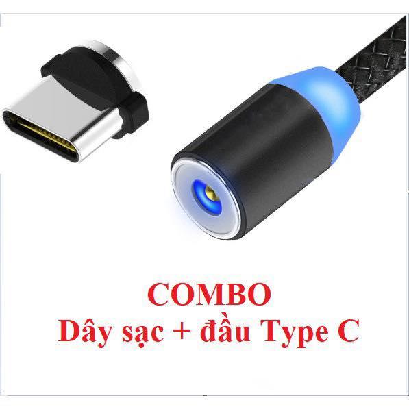 Cáp sạc hít nam châm từ tính 360 chân tròn Micro USB dây bọc dù siêu bền cho điện thoại Samsung LG Sony OPPO Xiaomi Huawei NOKIA Hệ điều hành Android