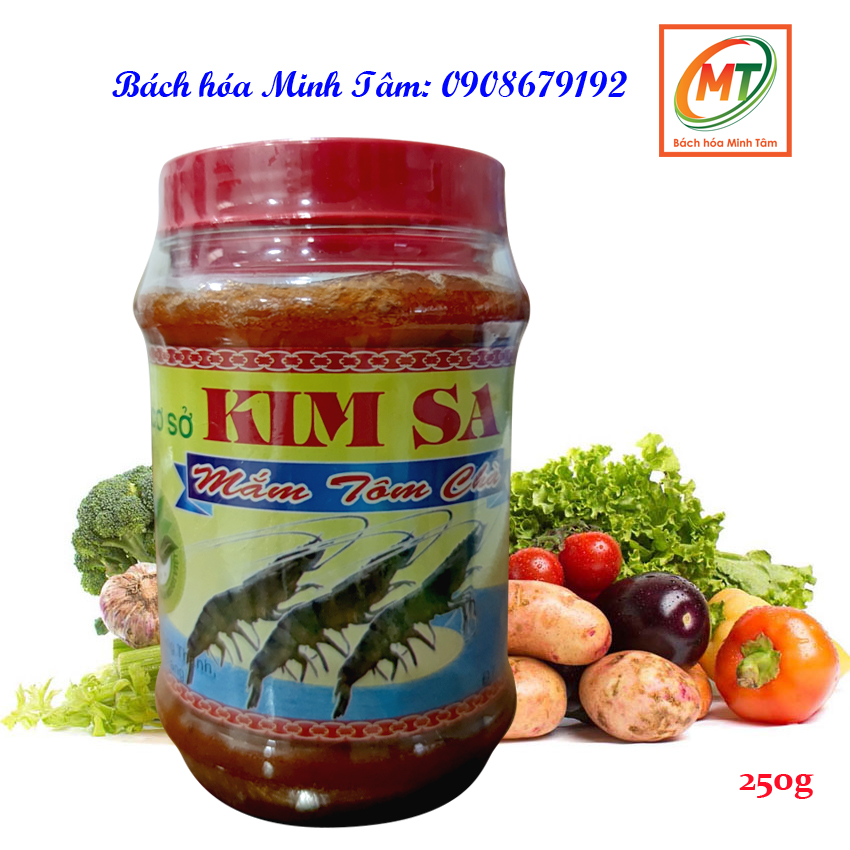 Mắm tôm chà kim sa gò công loại 1, 250g