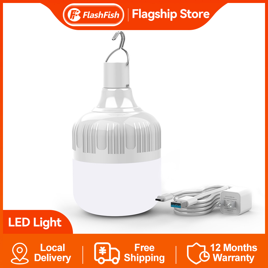Đèn led flashfish bóng đèn led bóng đèn led bóng đèn led trắng mát e27 bóng đèn led tiết kiệm năng lượng 60w