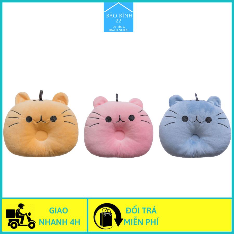 Gối cho trẻ sơ sinh gối lõm chống méo đầu - goi chong meo dau goi cho tre so sinh