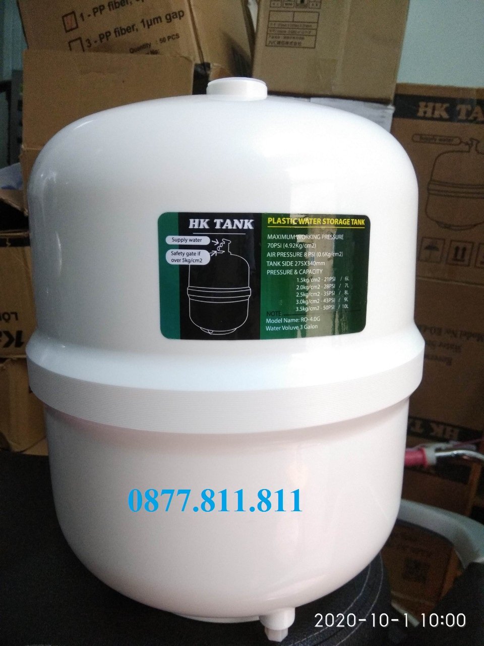 Bình áp máy lọc nước RO - Dùng cho tất cả các loại máy lọc nước