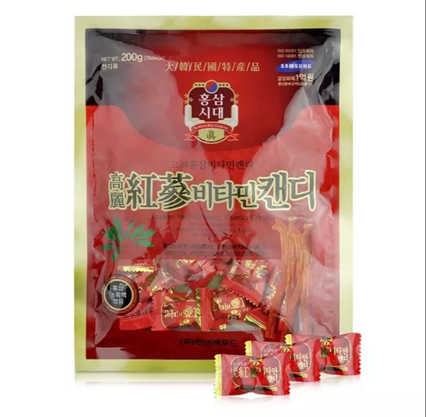 Kẹo sâm hàn quốc 200g