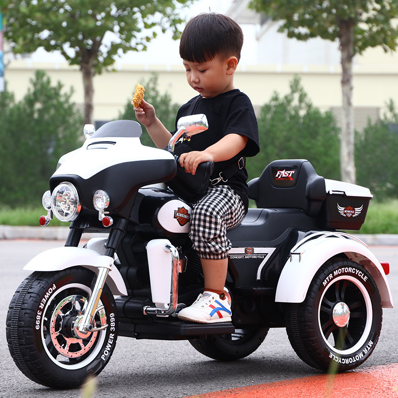 Xe Máy Điện trẻ em giá rẻ mẫu 3 bánh cao cấp 609/ ABM 5288 - Xe máy điện cho bé có nhạc, đèn, khe cắm USB... - xe mô tô điện trẻ em