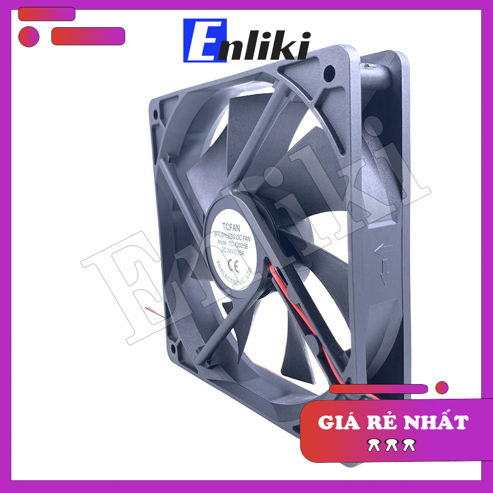 Quạt tản nhiệt 12x12x2.5cm 24V 0.25A
