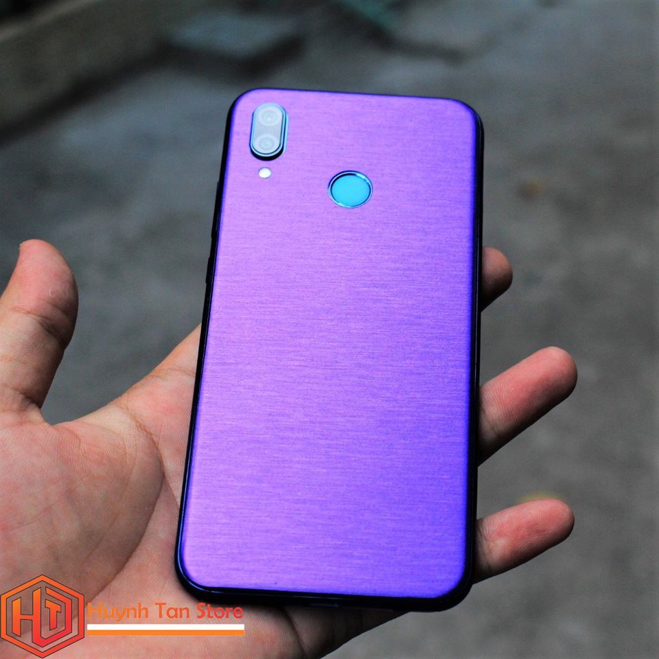 [HCM]Huawei Nova 3E_ Skin full mặt lưng và cạnh chất liệu nhôm xướt 3D chất lượng đảm bảo an toàn đến sức khỏe người sử dụng cam kết hàng đúng mô tả