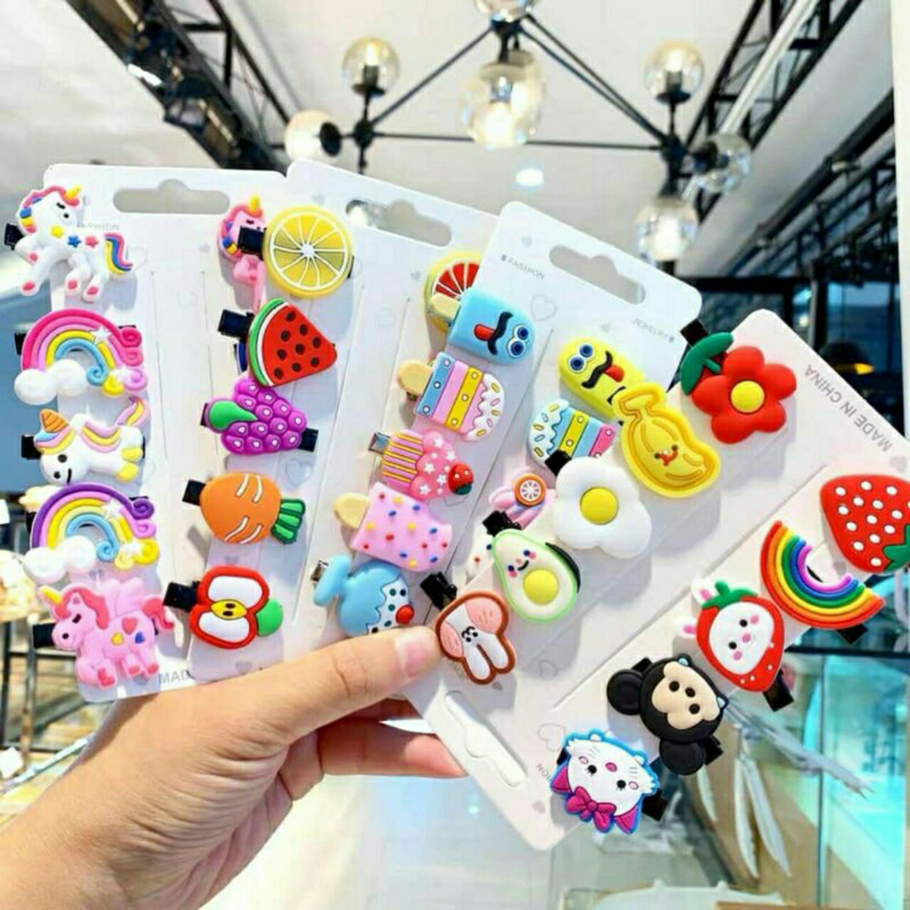 HOT | SET 10 CÁI KẸP TÓC SIÊU XINH  MIX NHIỀU HOẠ TIẾT  HÀN QUỐC | VIDEO THẬT | KISS PLAZA